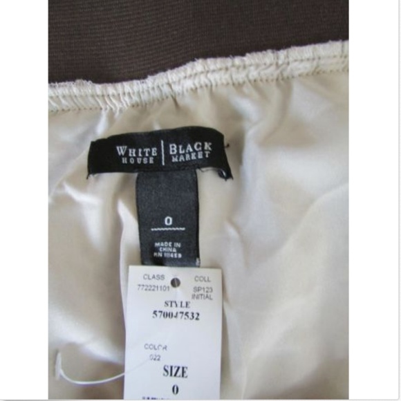 White House Black Market Python Chiffon Maxi Skirt - Picture 6 of 6